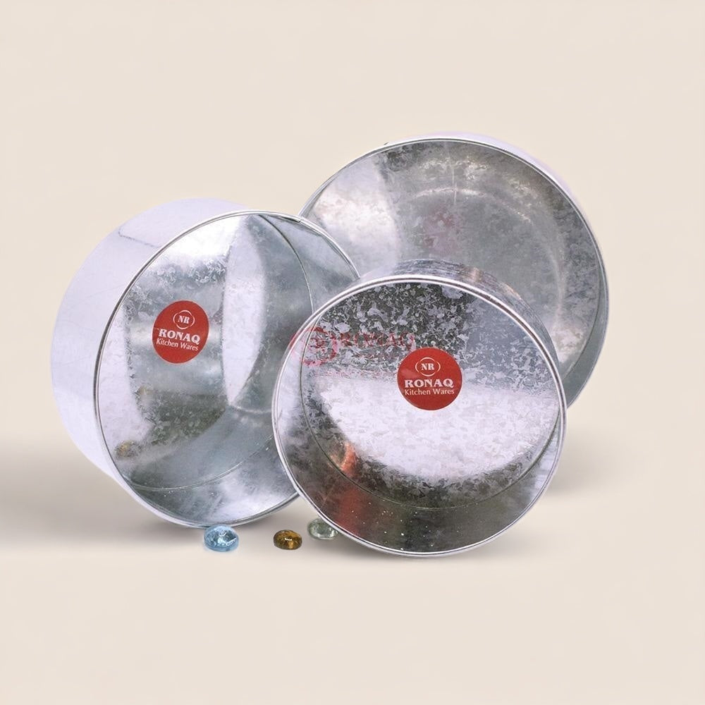 3 Pcs Round Shape Cake & Baking Mold Set