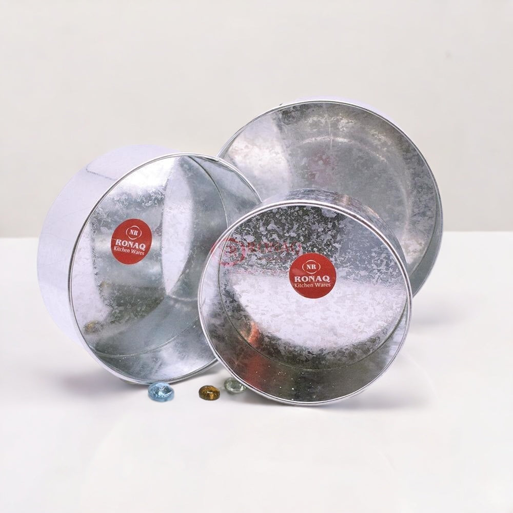 3 Pcs Round Shape Cake & Baking Mold Set
