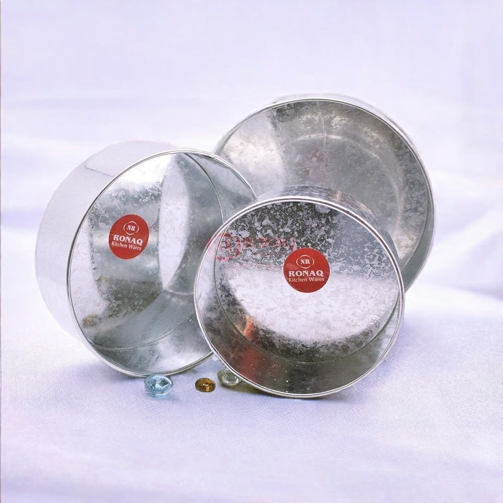 3 Pcs Round Shape Cake & Baking Mold Set