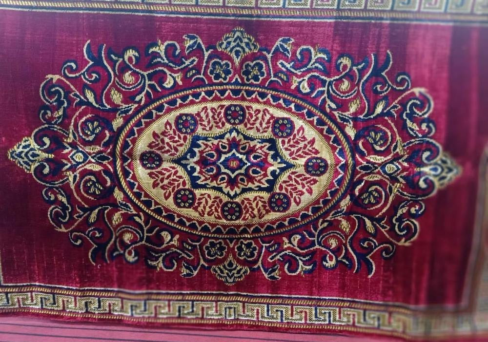 1 Pc Soft Plush Printed Living Room Rug