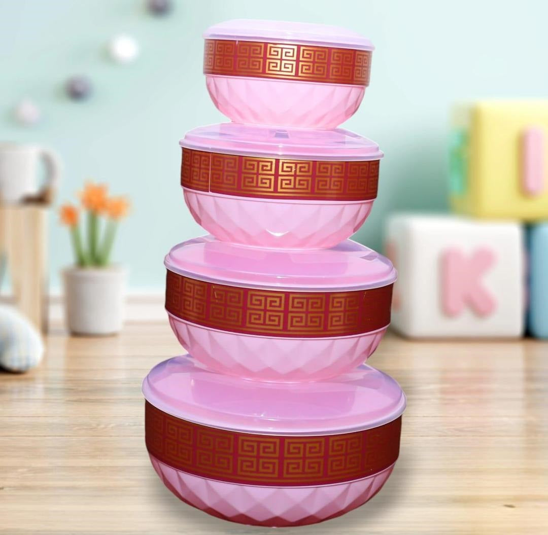 4 In 1 Splash Round Bowl Set